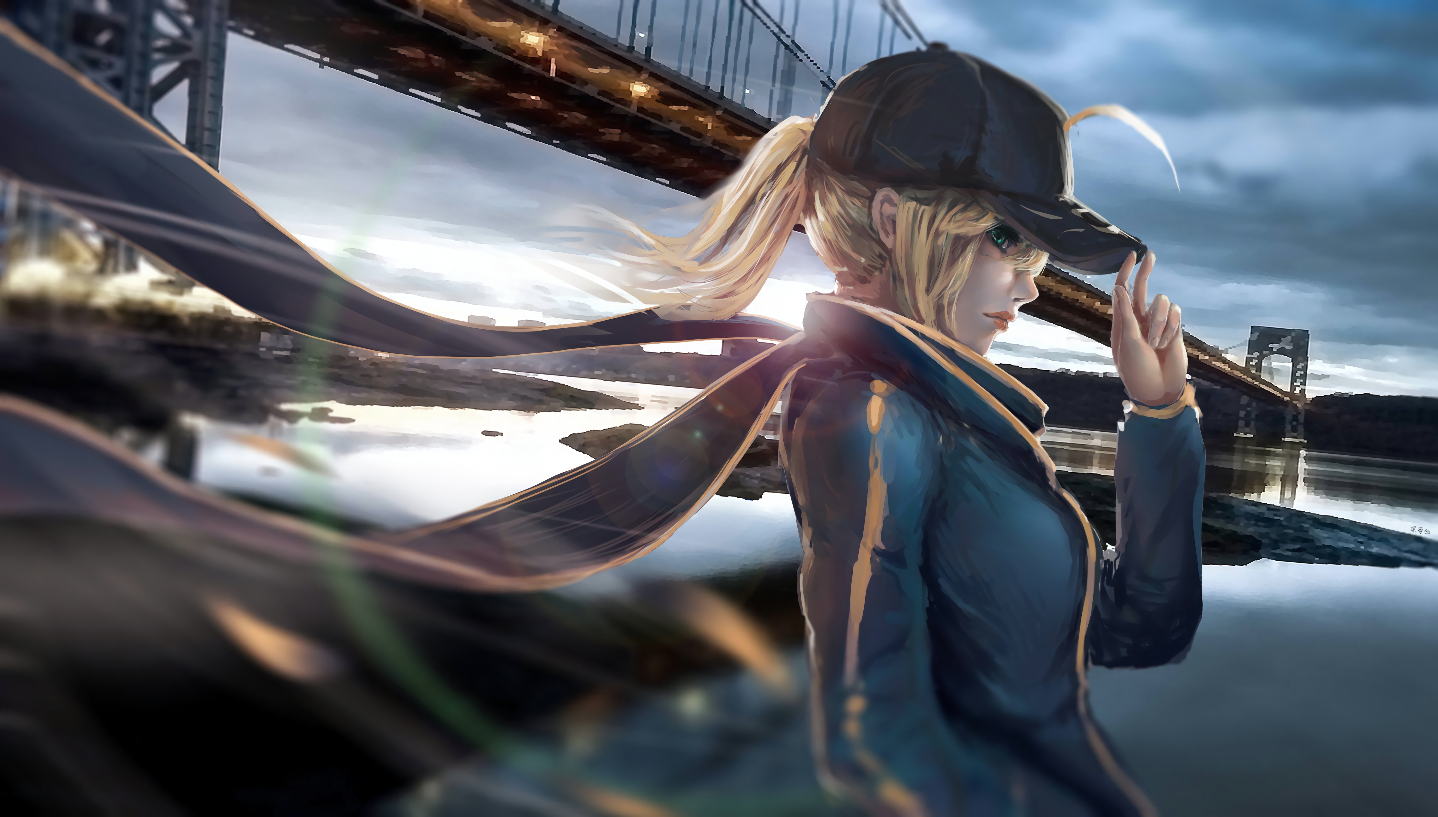 FateSaber阿尔托莉雅4k动漫壁纸4960x2820