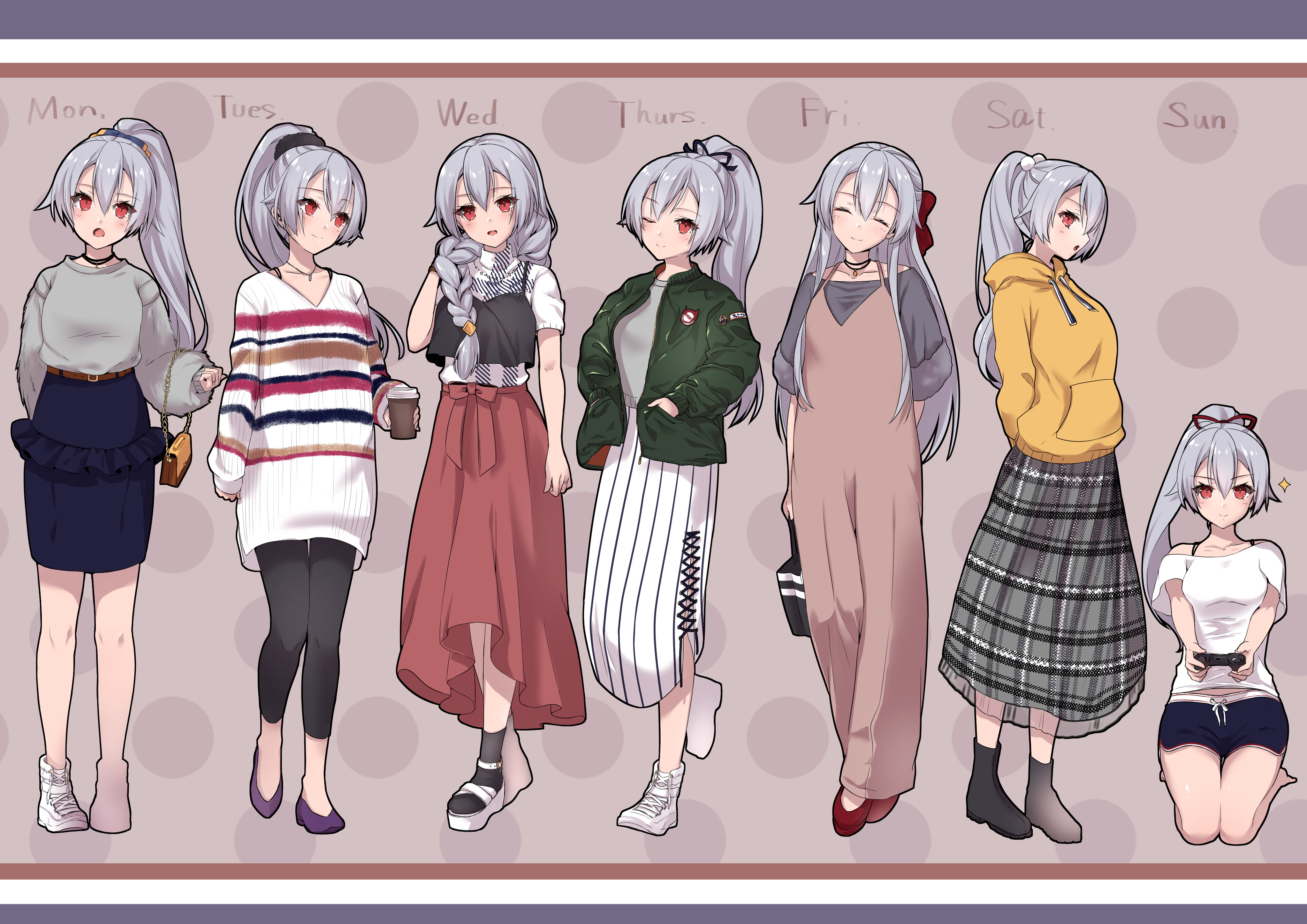 FateArcher换衣女孩4k动漫壁纸4093x2894