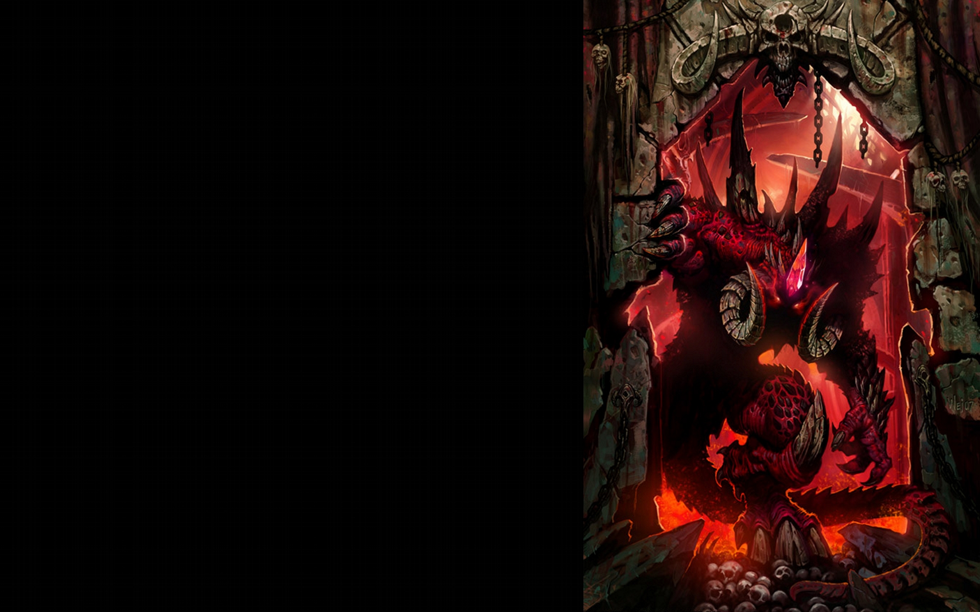 暗黑破坏神Diablo绝望深渊高清墙纸1920x1200