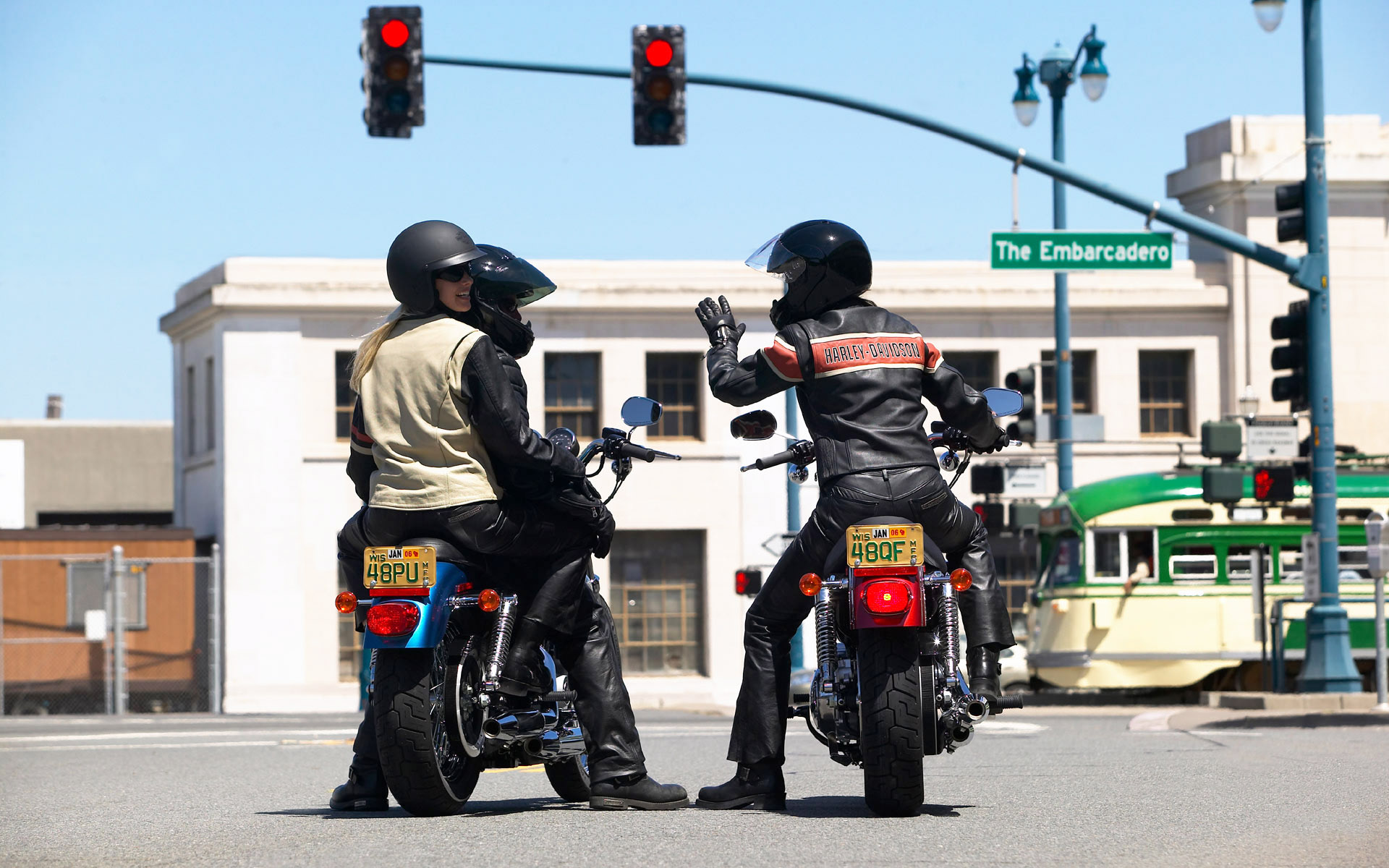 摩托车壁纸哈雷炫酷改装高清1920x1200