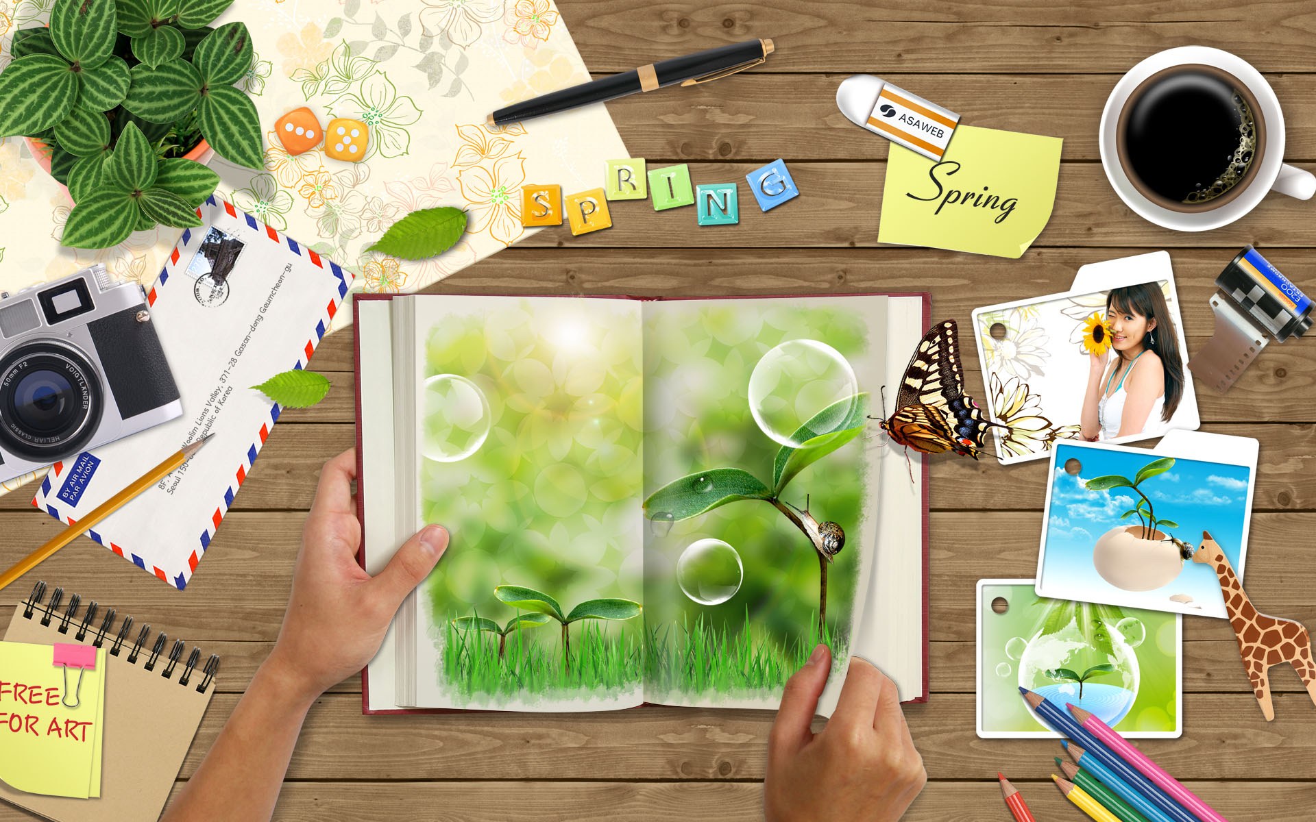 超清复合层次感创意壁纸下载1920x1200