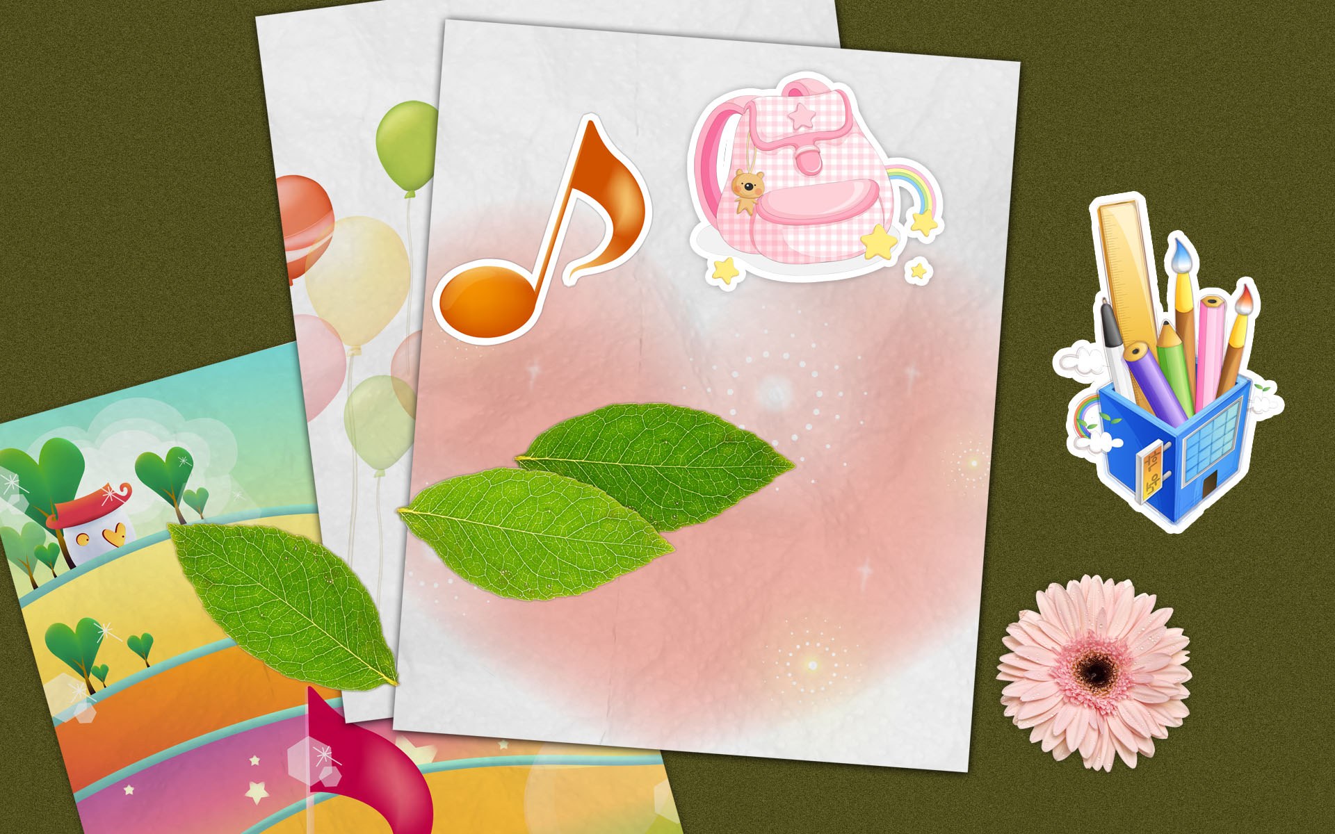 创意融合高清复合图壁纸1920x1200