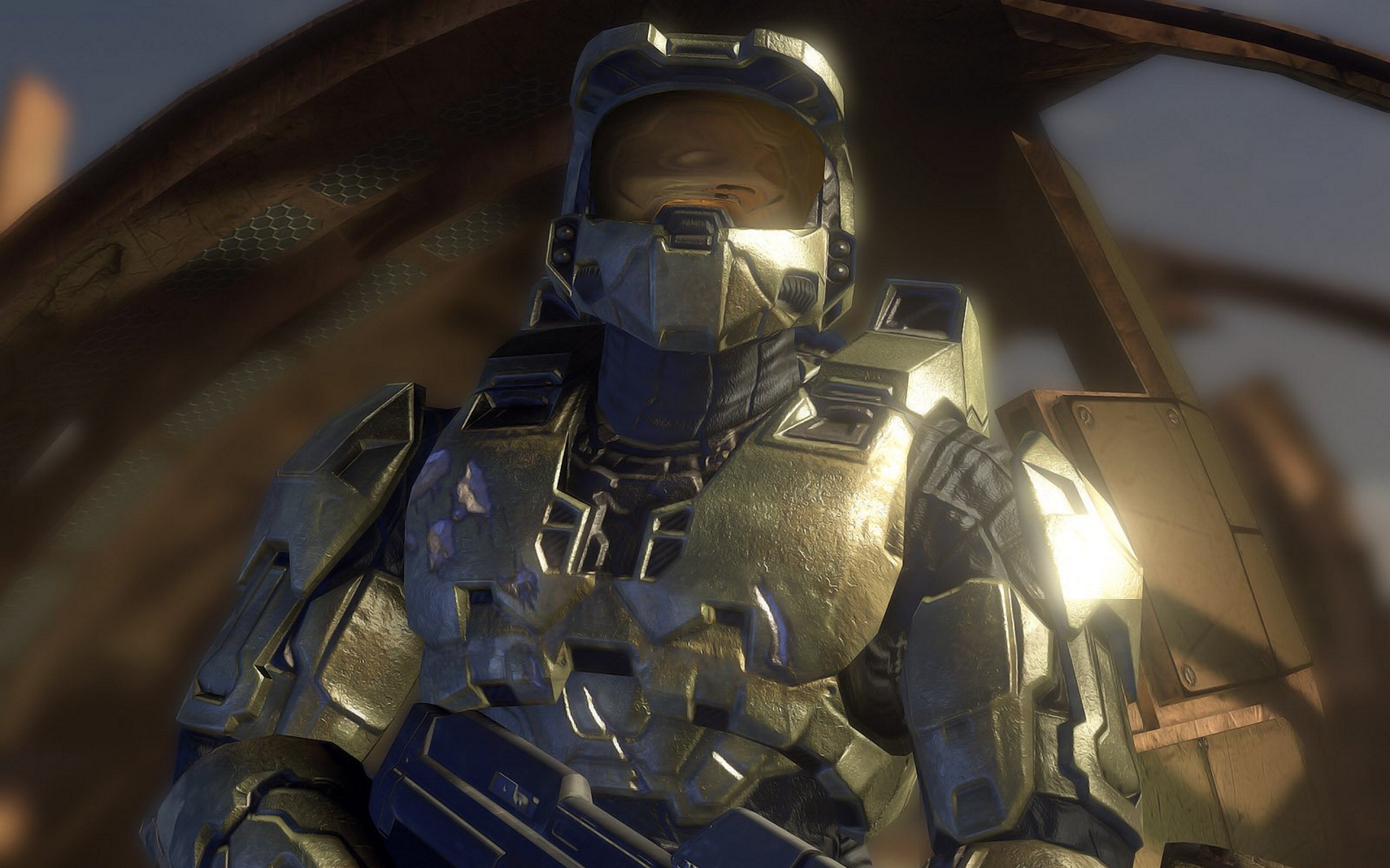 光晕士官长高清壁纸未来科技感1920x1200