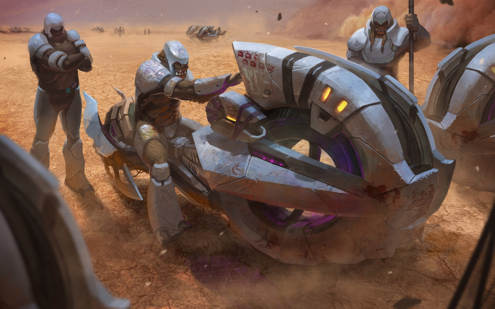 光晕激烈高清壁纸战斗火花四溅1920x1200