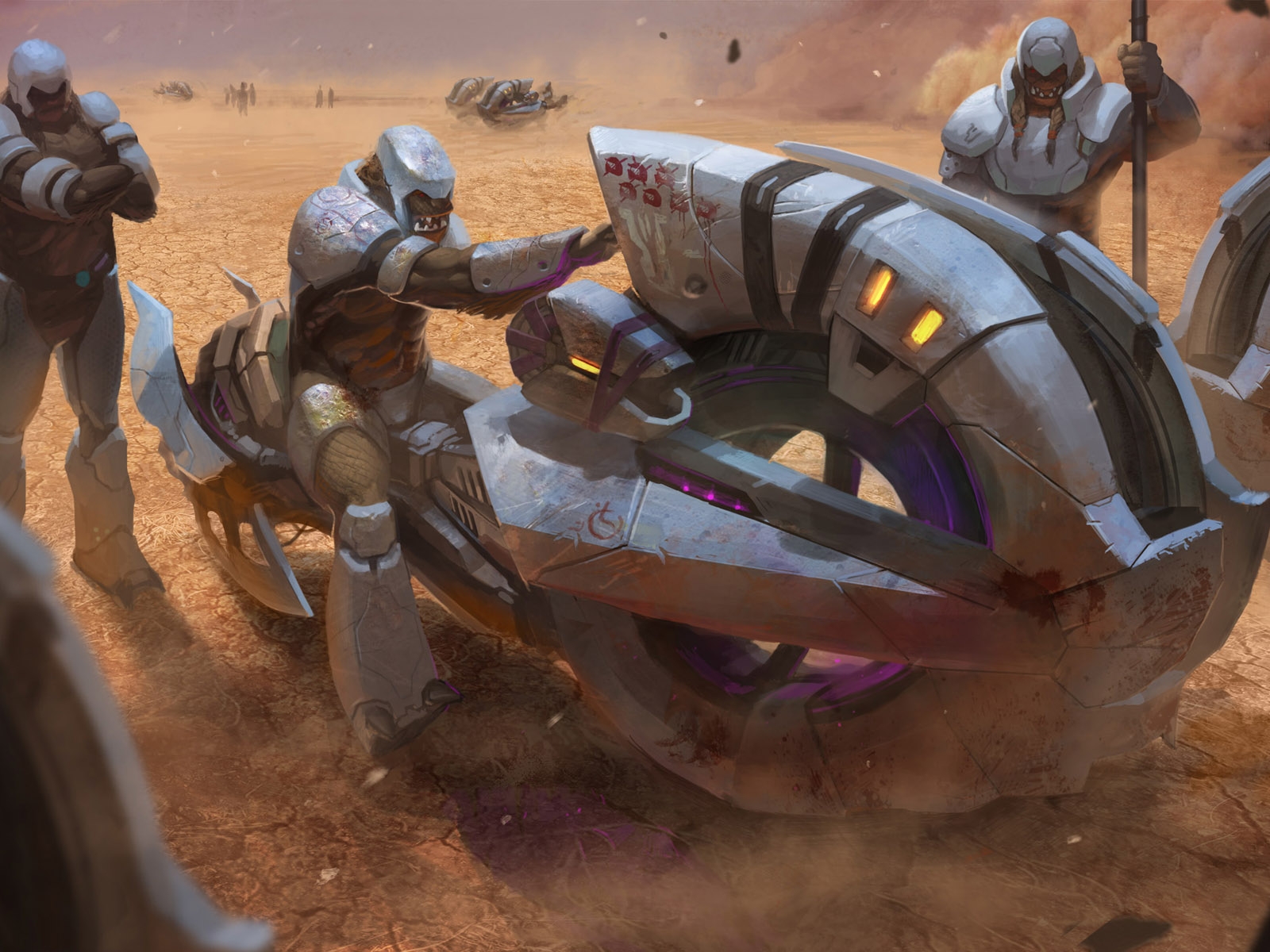 光晕科幻世界高清墙纸未来都市1600x1200