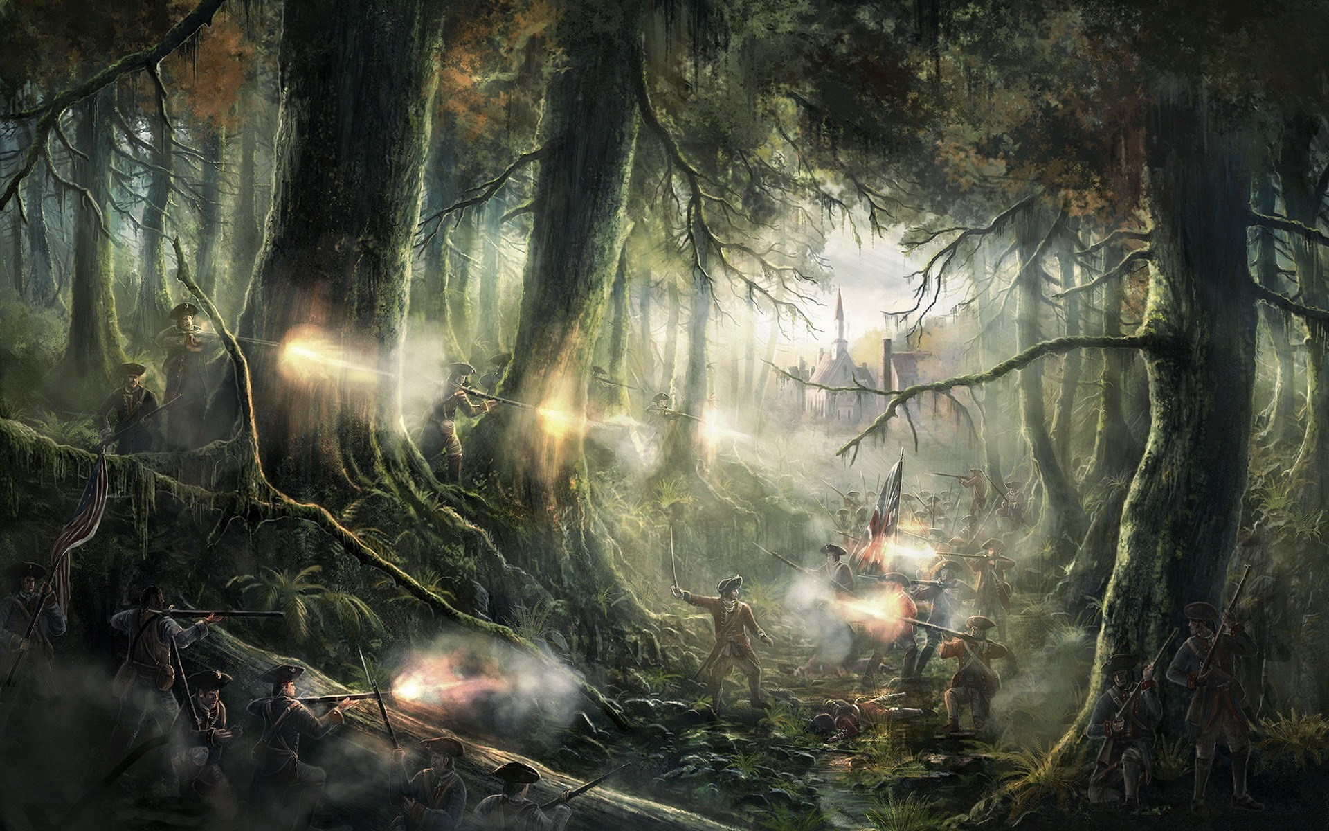 全面战争胜利时刻高清墙纸欢呼1920x1200