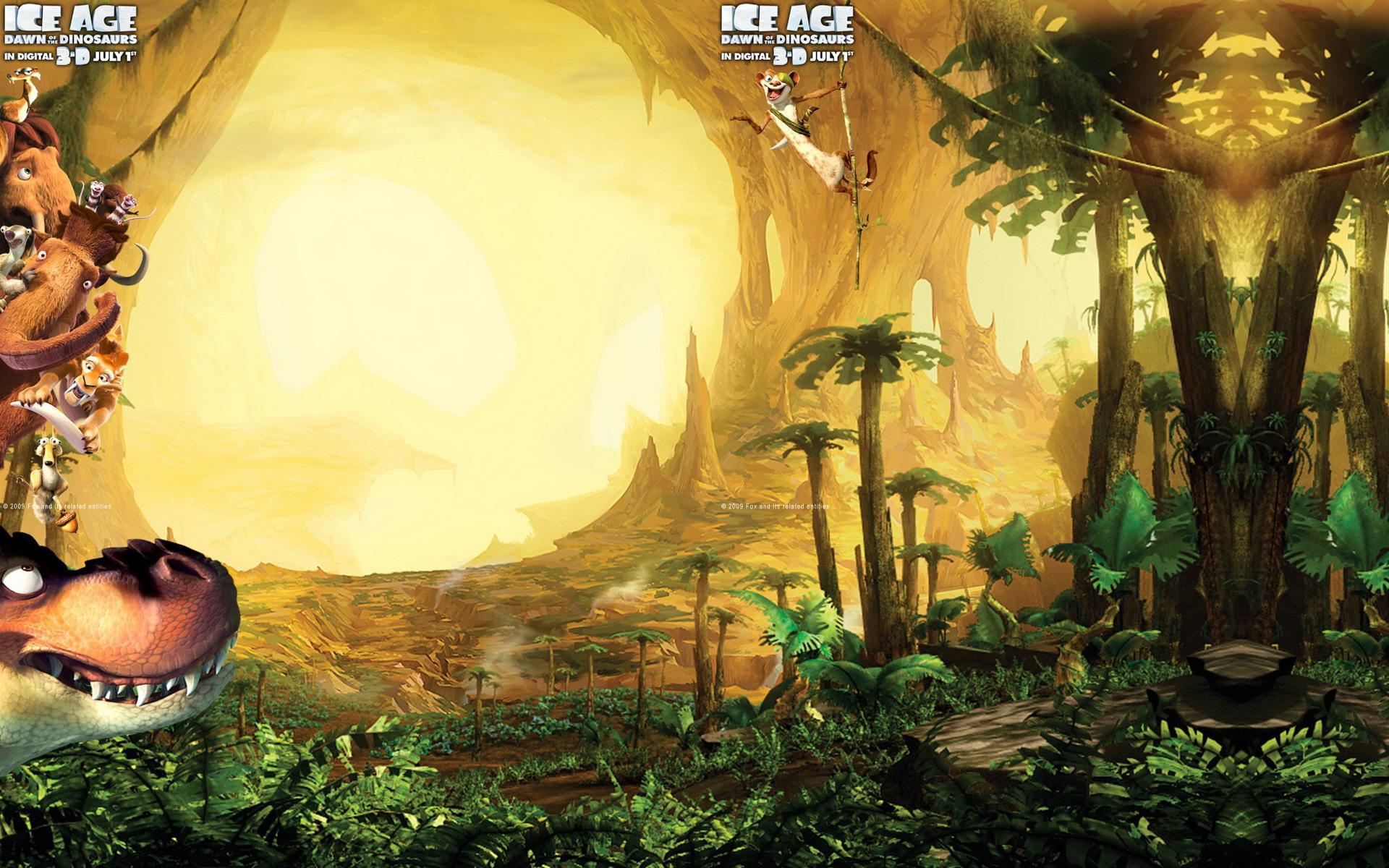 冰河世纪3高清壁纸剑齿虎威猛形象1920x1200