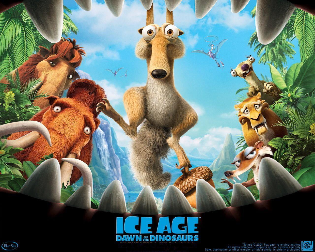 冰河世纪3高清壁纸电影经典镜头选1280x1024