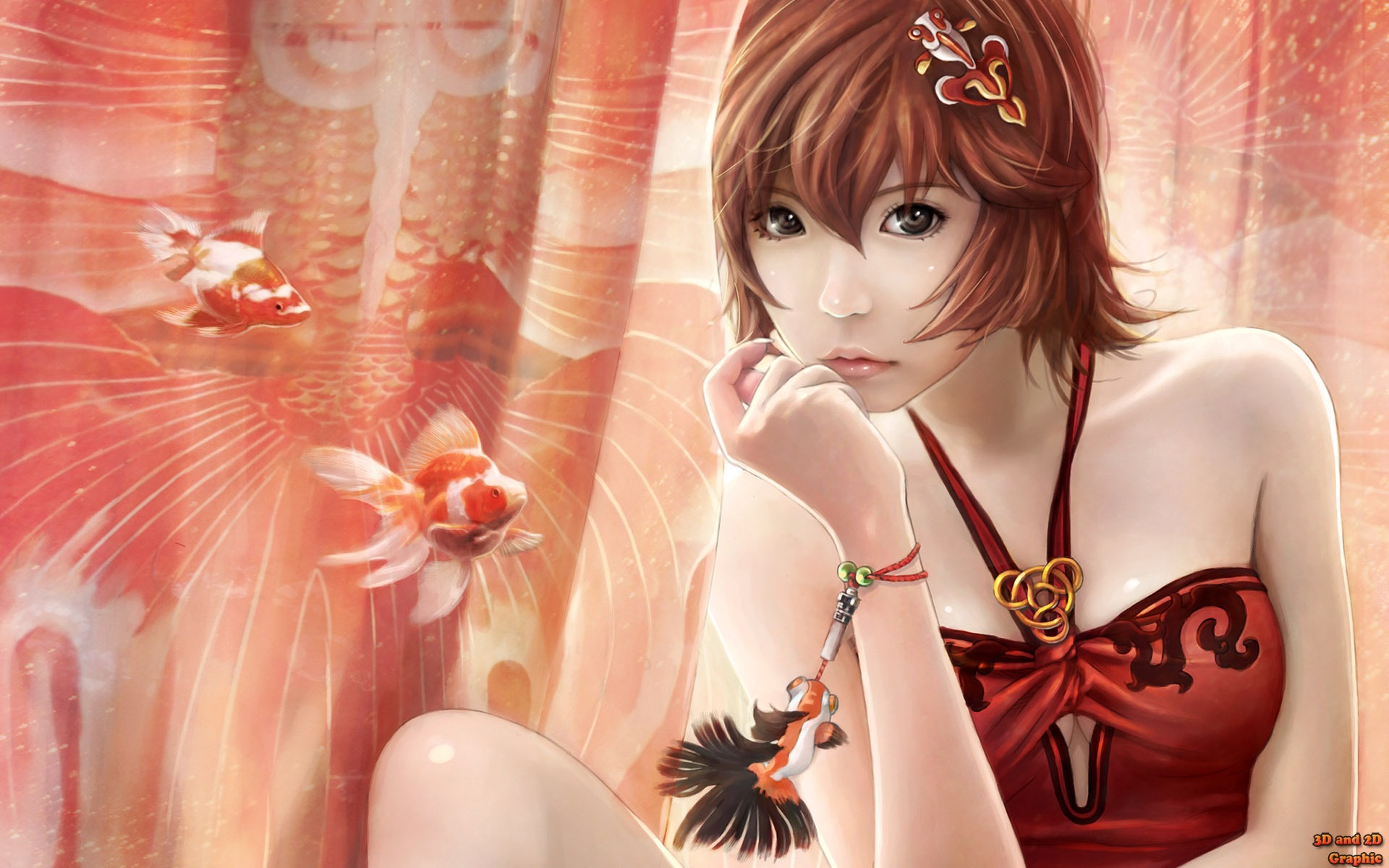 动漫电脑绘图壁纸宏细腻1920x1200