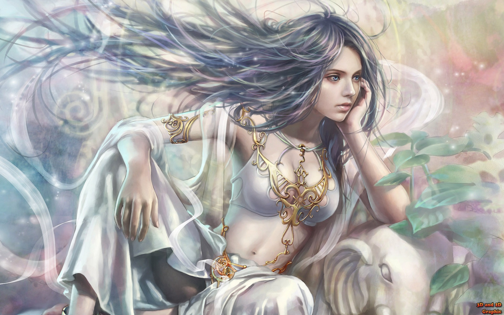 动漫电脑绘图壁纸澎湃辉煌1920x1200