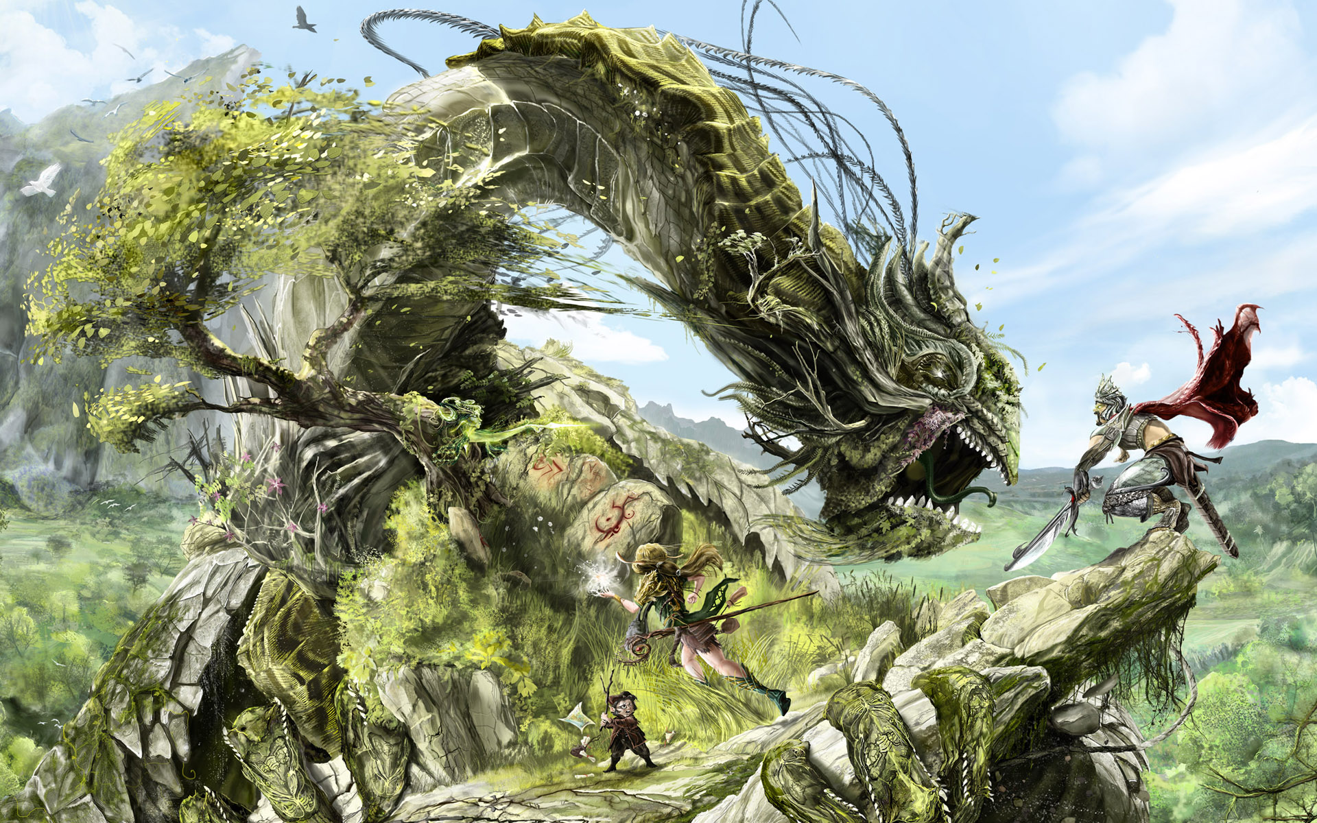 动漫电脑绘图壁纸动态静态1920x1200