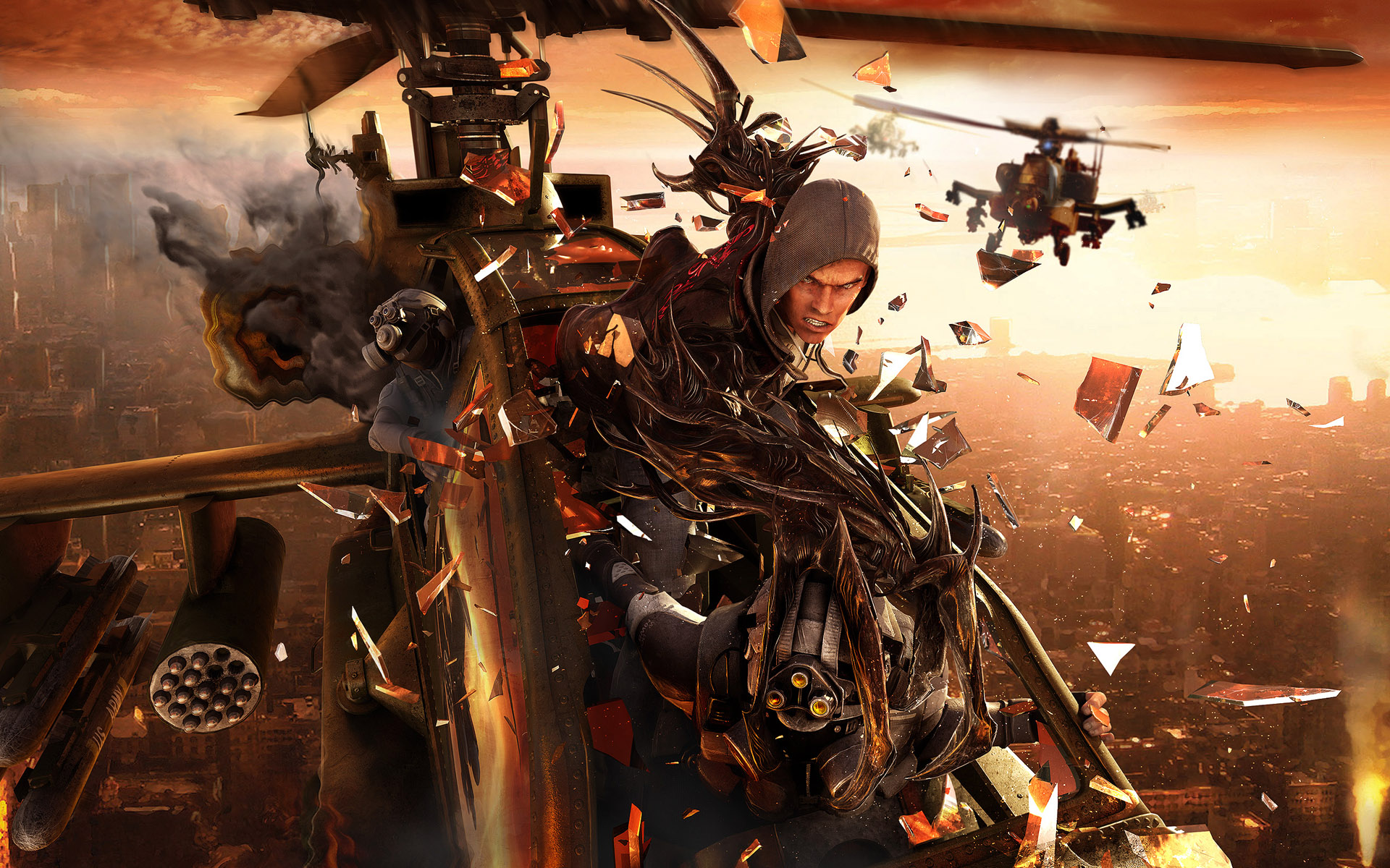 原型体AlexMercer暗黑觉醒超清壁纸1920x1200