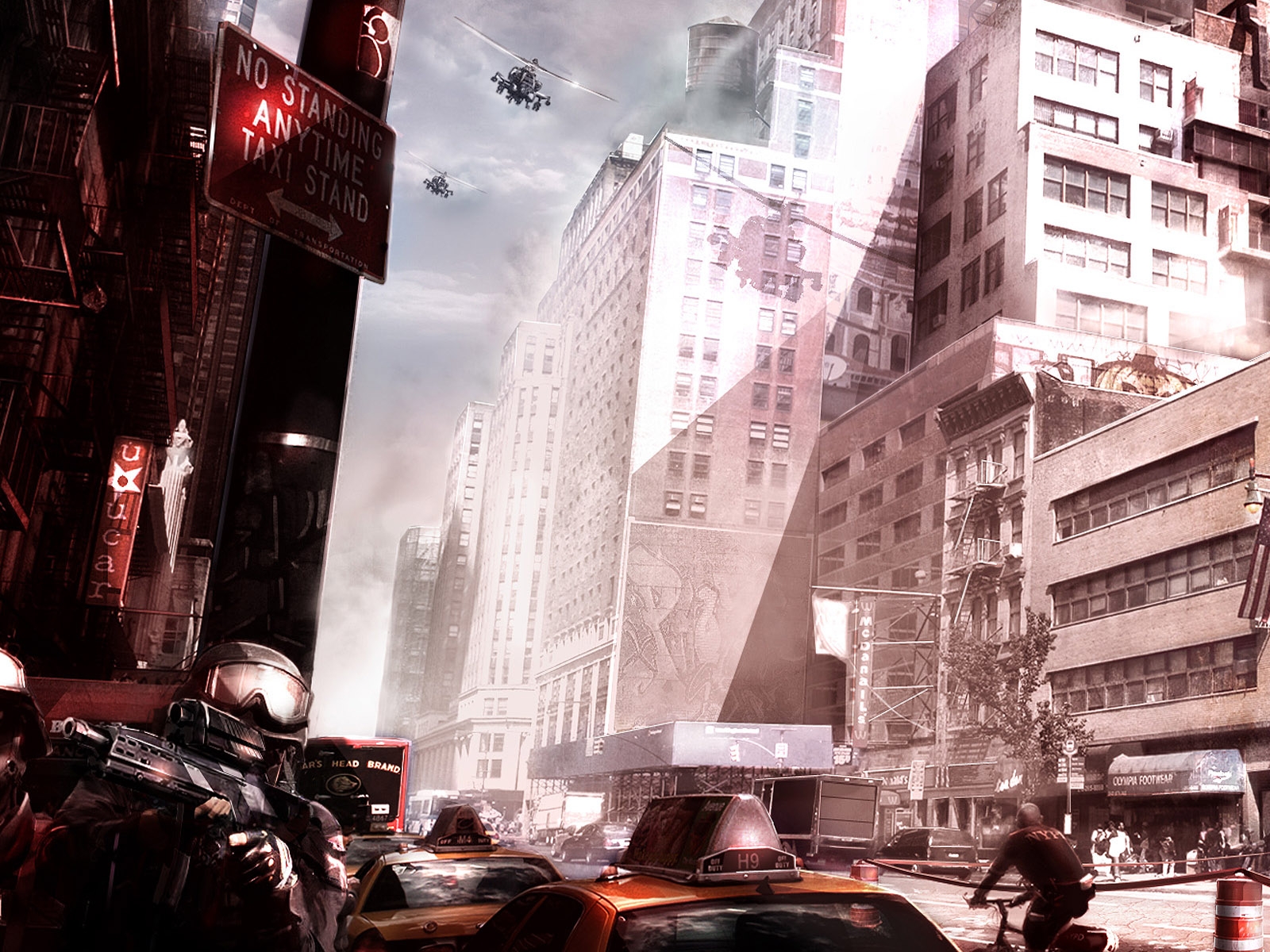 虐杀原形猩红吞噬力量感桌面壁纸1600x1200