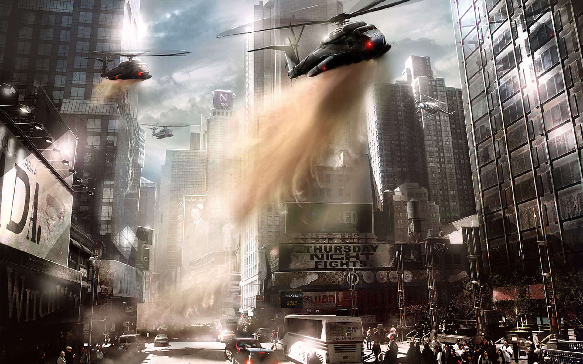 黑色病毒蔓延炫酷高清游戏壁纸1920x1200