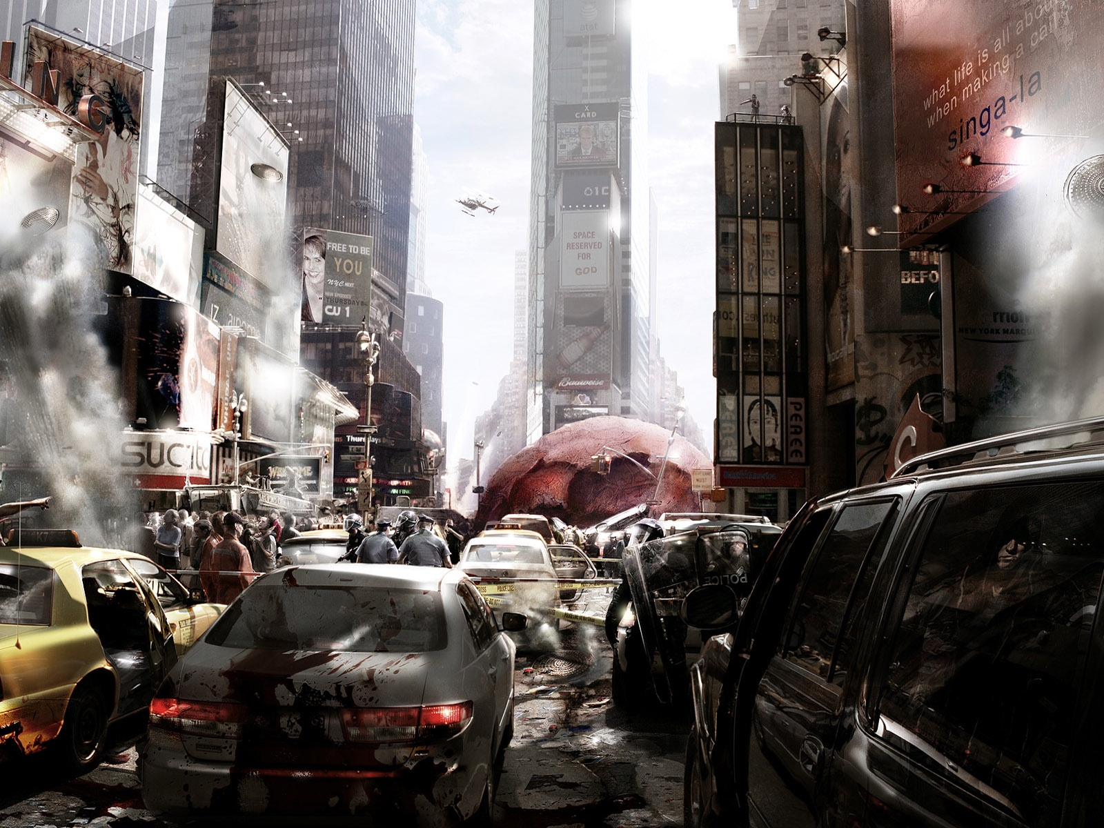 虐杀原形暗黑英雄城市之巅壁纸1600x1200