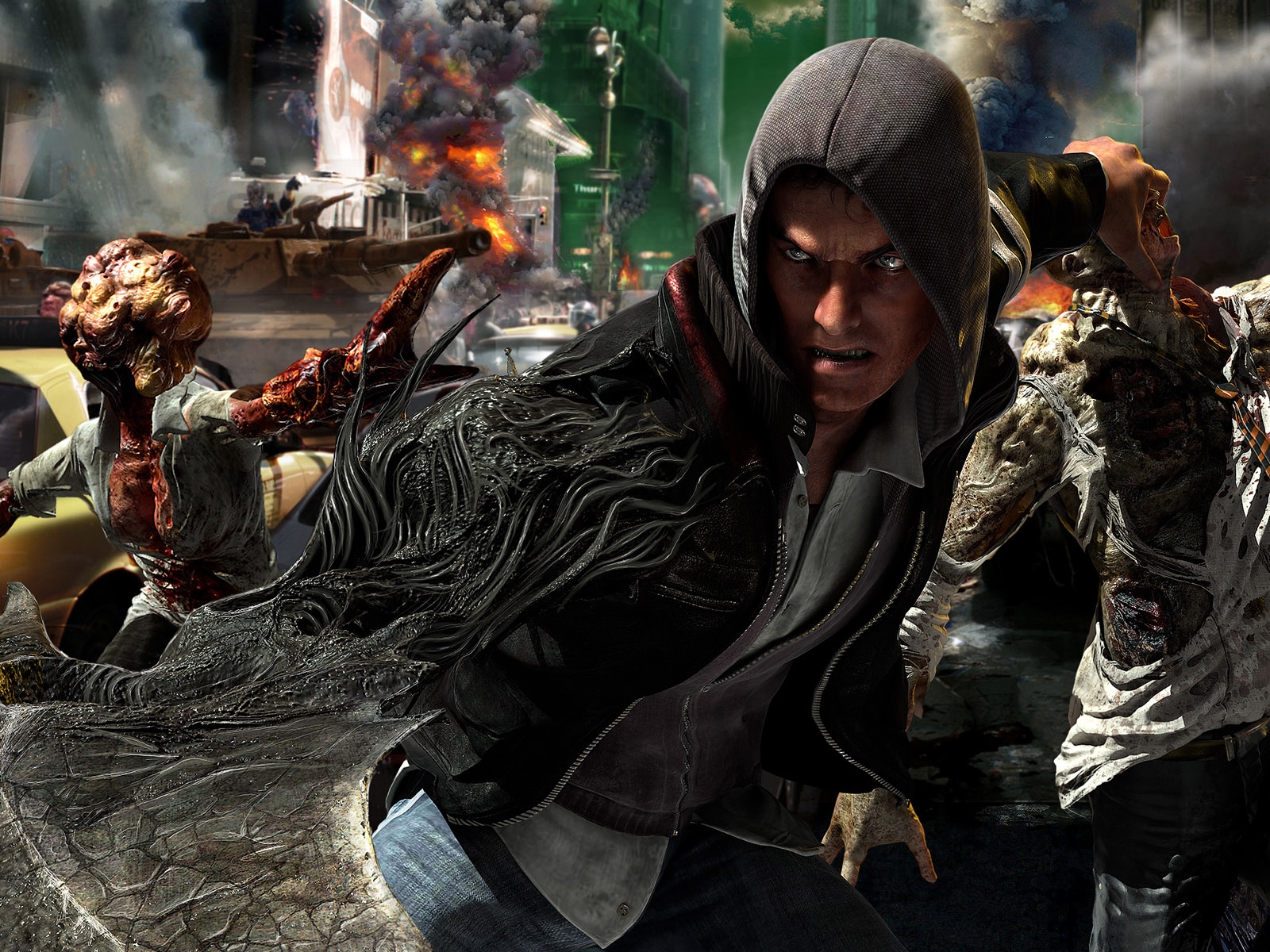 暗黑系变异生物酷炫手机壁纸1600x1200