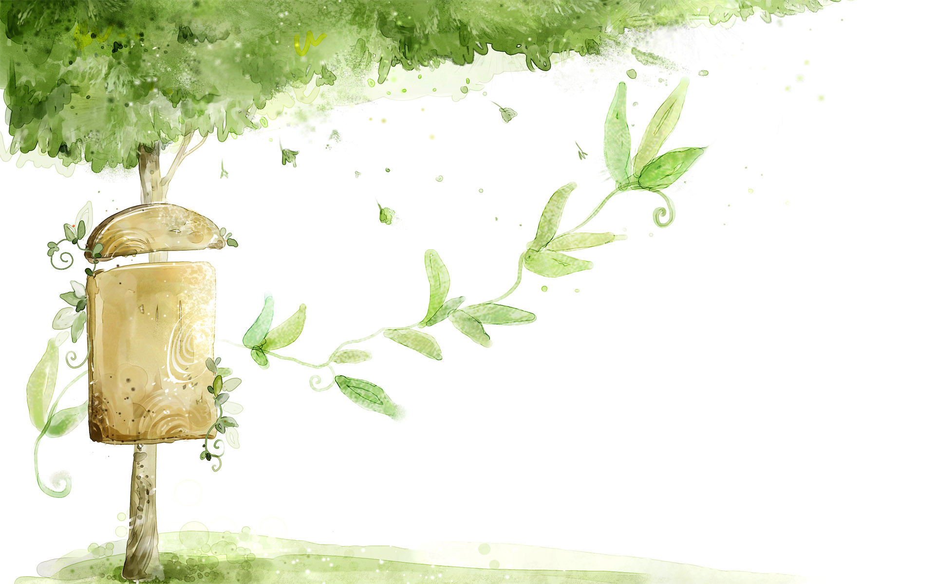 彩色可爱卡通高清壁纸1920x1200