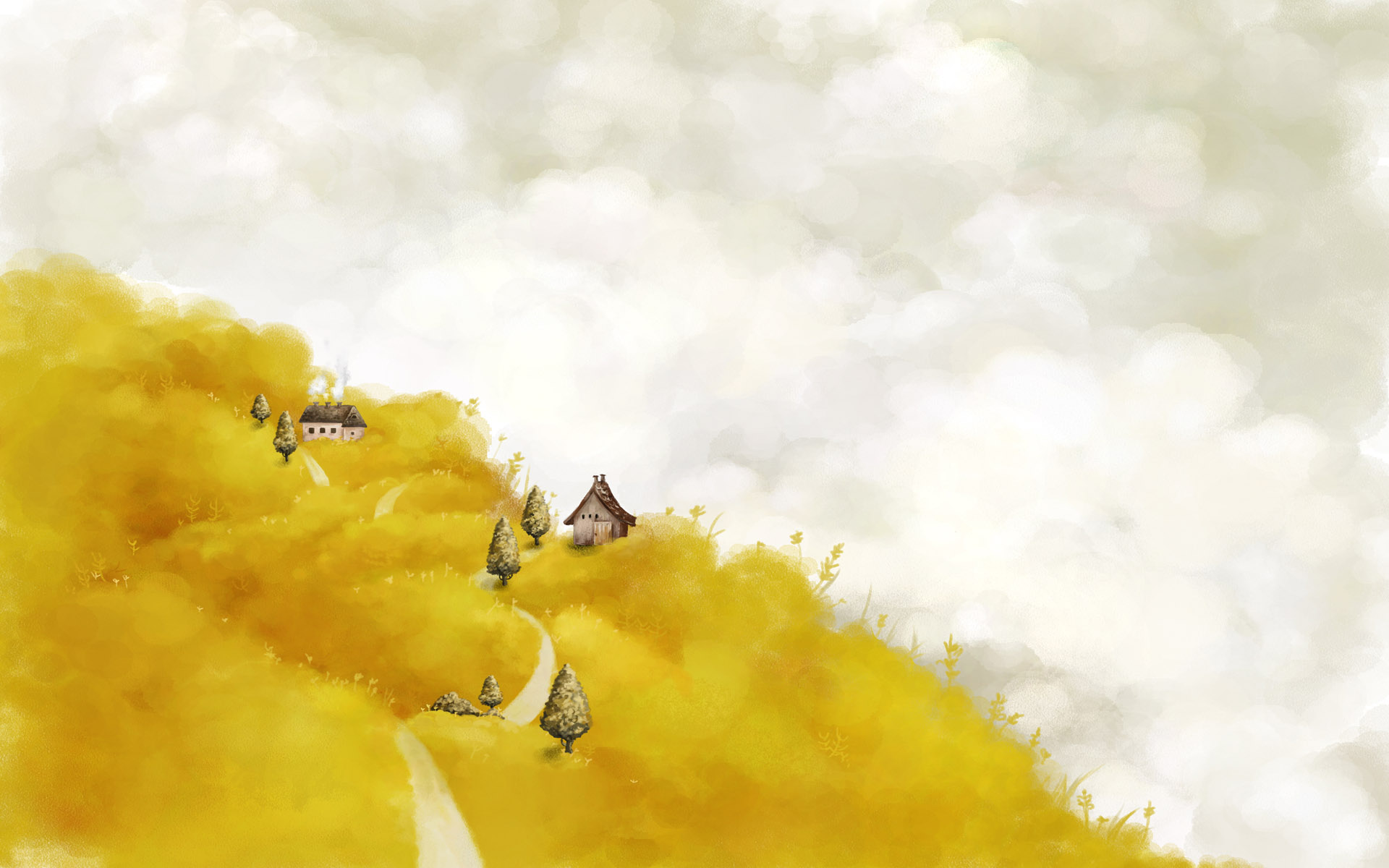 梦幻场景手绘自然壁纸精选1920x1200