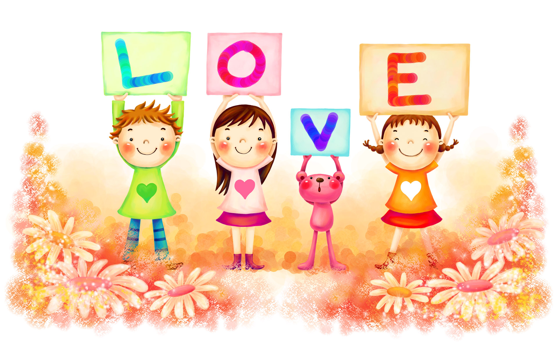 宽屏艺术童年幻想高清壁纸1920x1200