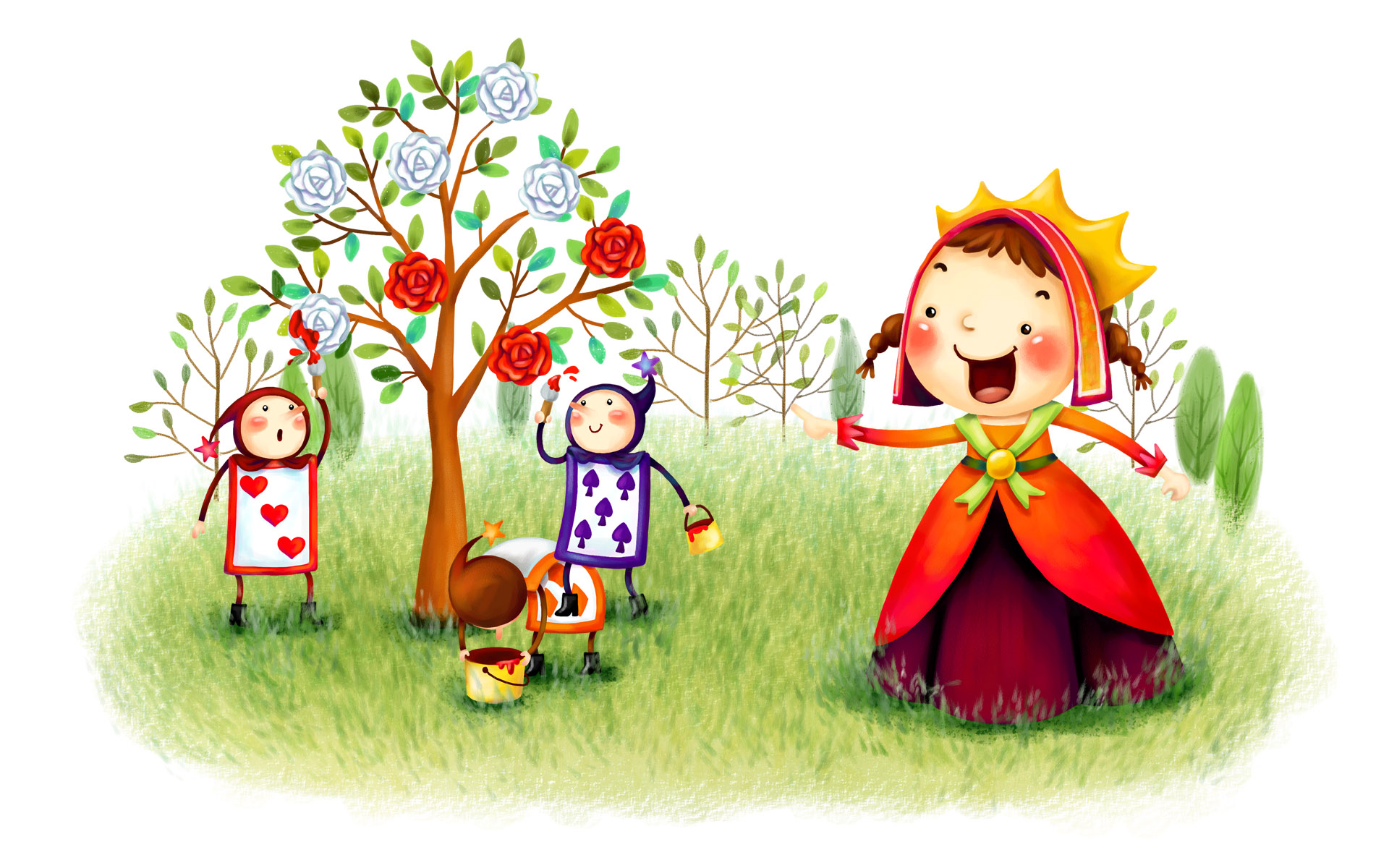 治愈童年手绘记忆宽屏背景1920x1200