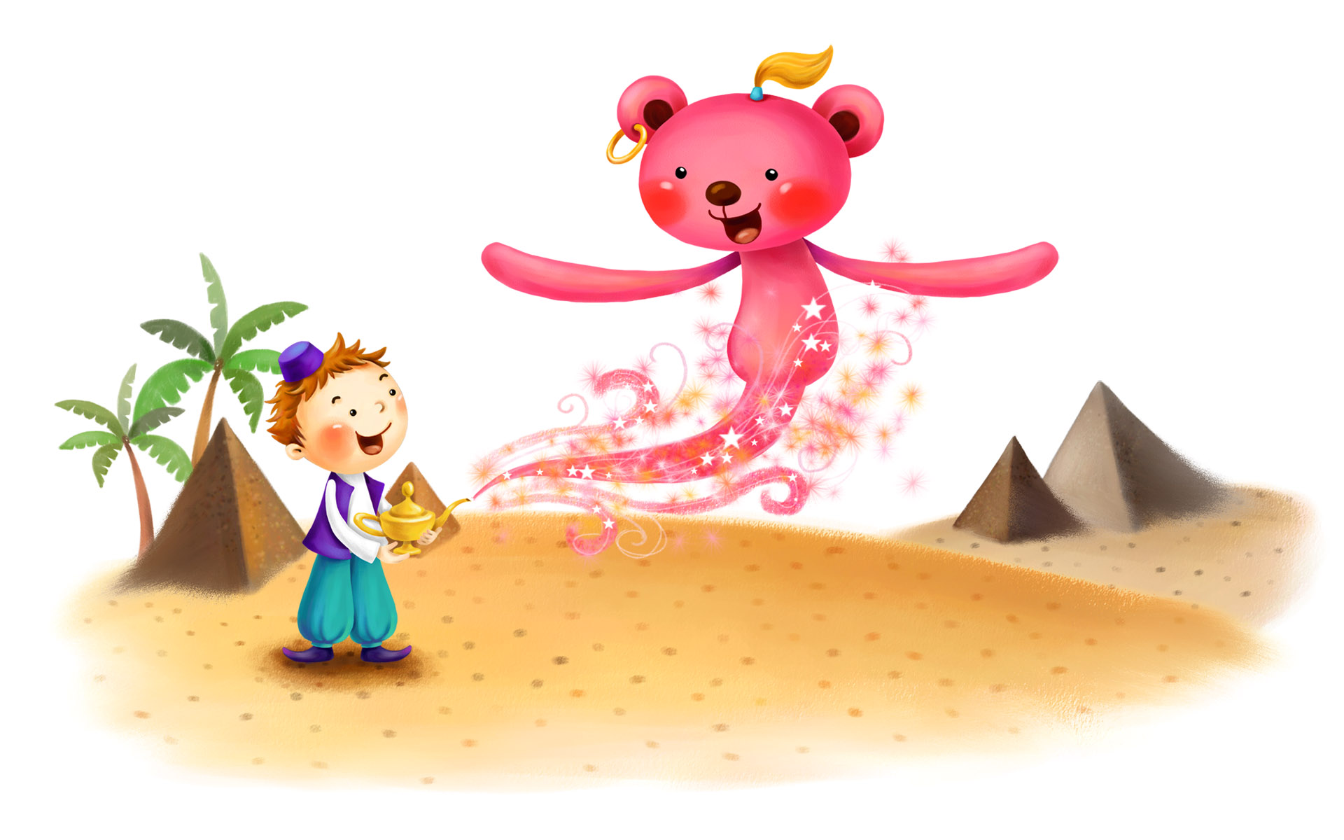 梦幻宽屏童年幻想高清桌面1920x1200