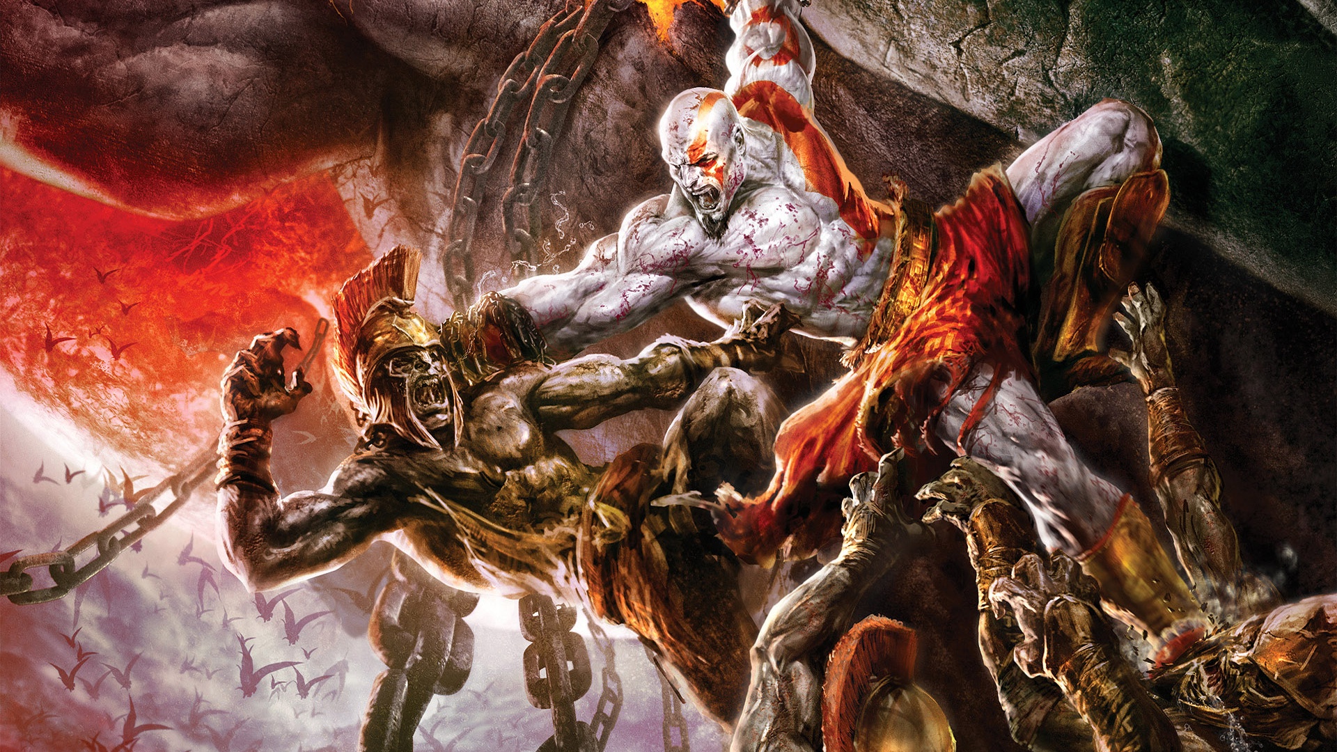 战神高清壁纸钢铁意志战斗壁纸1920x1080