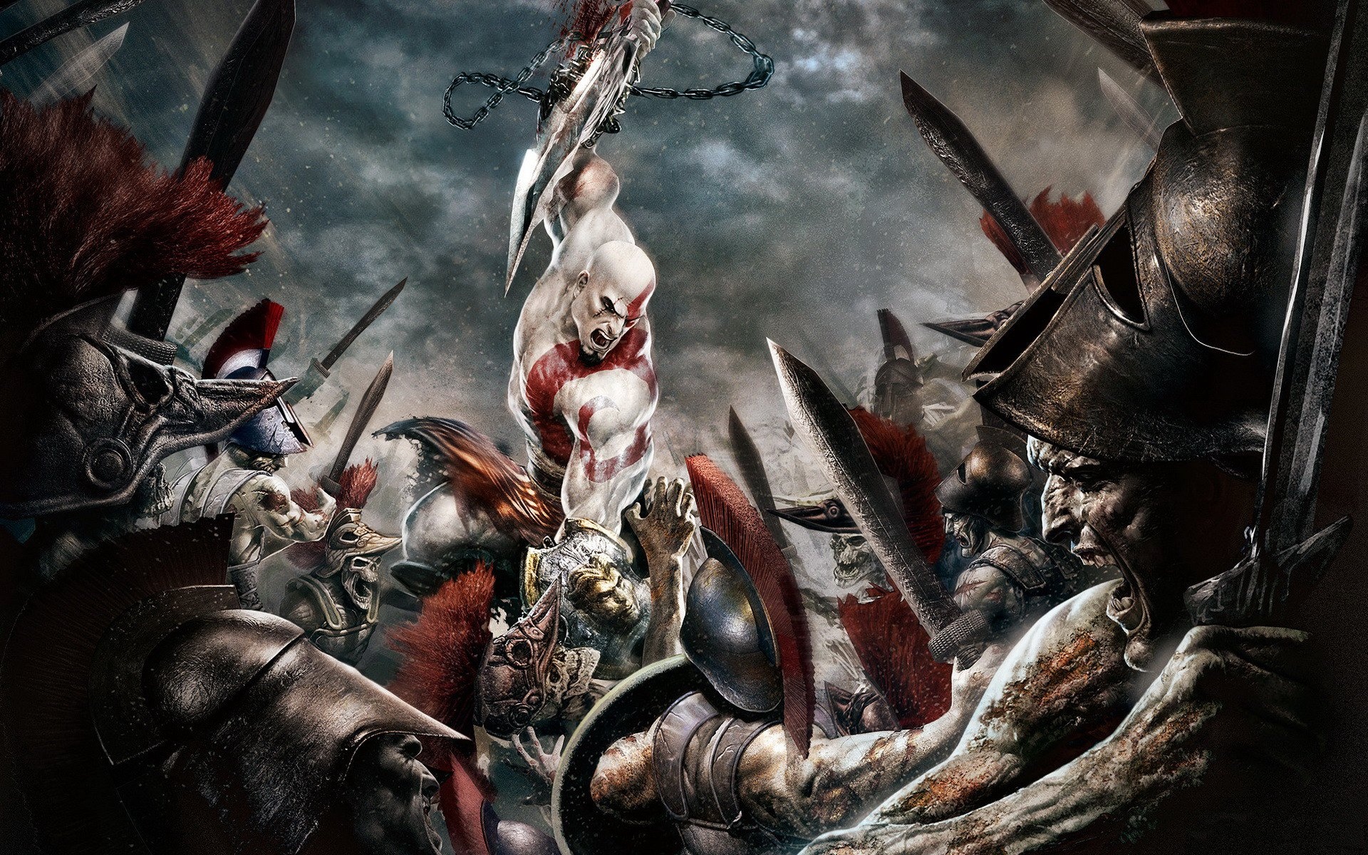 战神高清壁纸荣耀征服高清背景1920x1200