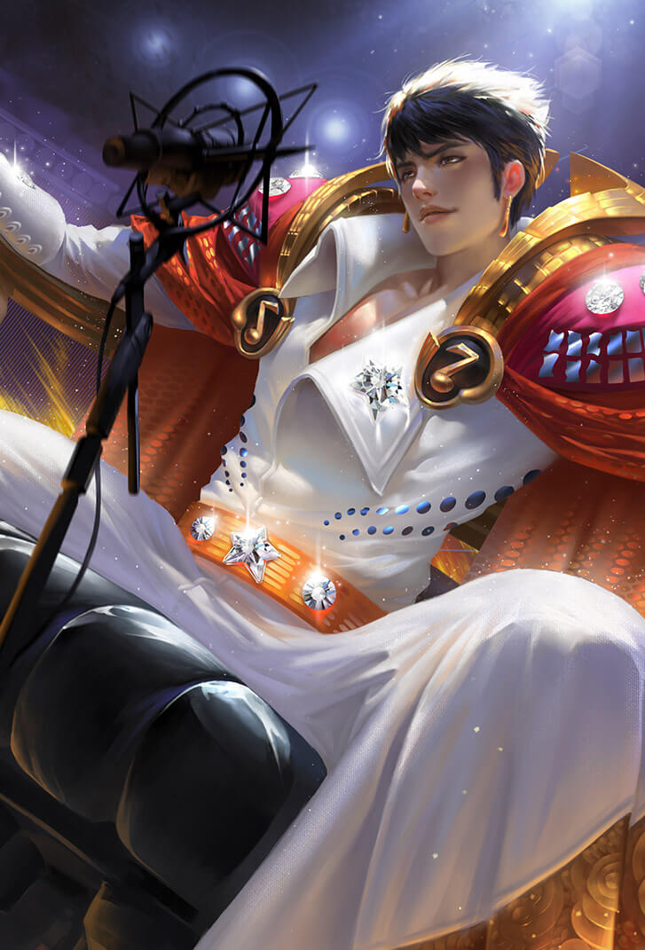 嬴政王者荣耀皮肤摇滚巨星高清无水印手机壁纸