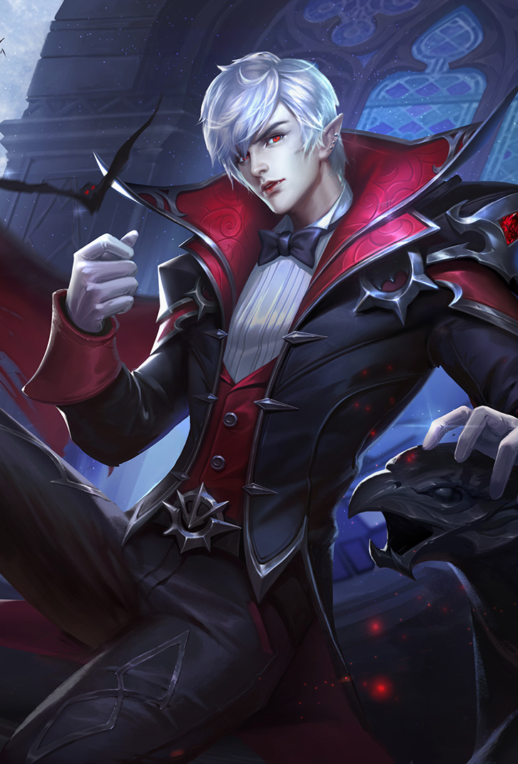 嬴政王者荣耀皮肤暗夜贵公子高清无水印手机壁纸