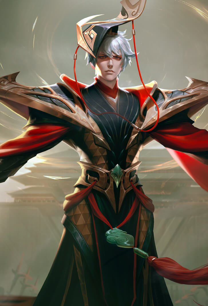 嬴政王者荣耀皮肤王者独尊高清无水印手机壁纸