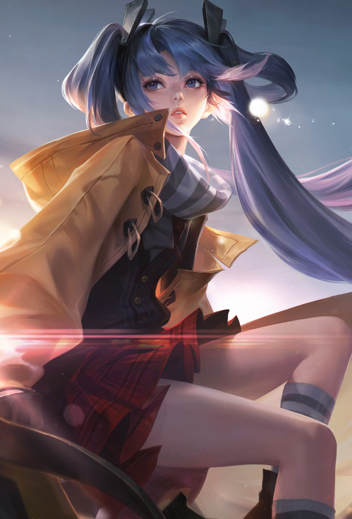 孙尚香王者荣耀皮肤时之恋人高清无水印手机壁纸