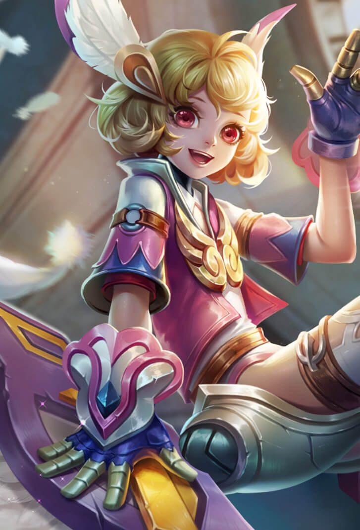 孙膑王者荣耀皮肤天使之翼高清无水印手机壁纸