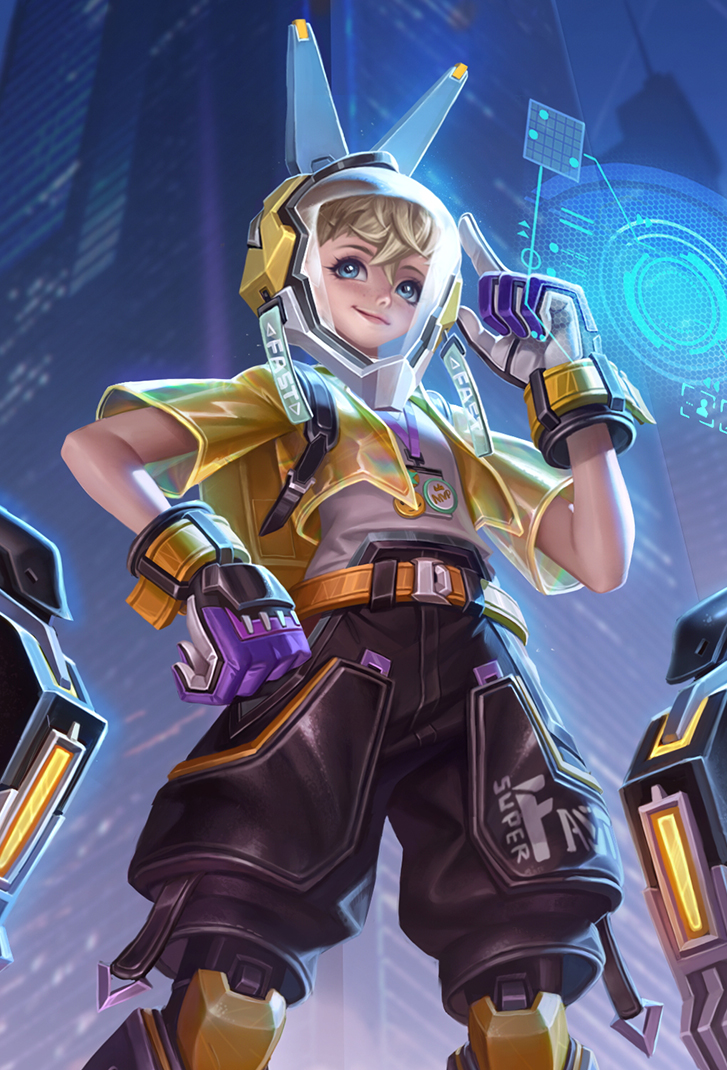 孙膑王者荣耀皮肤天狼运算者高清无水印手机壁纸