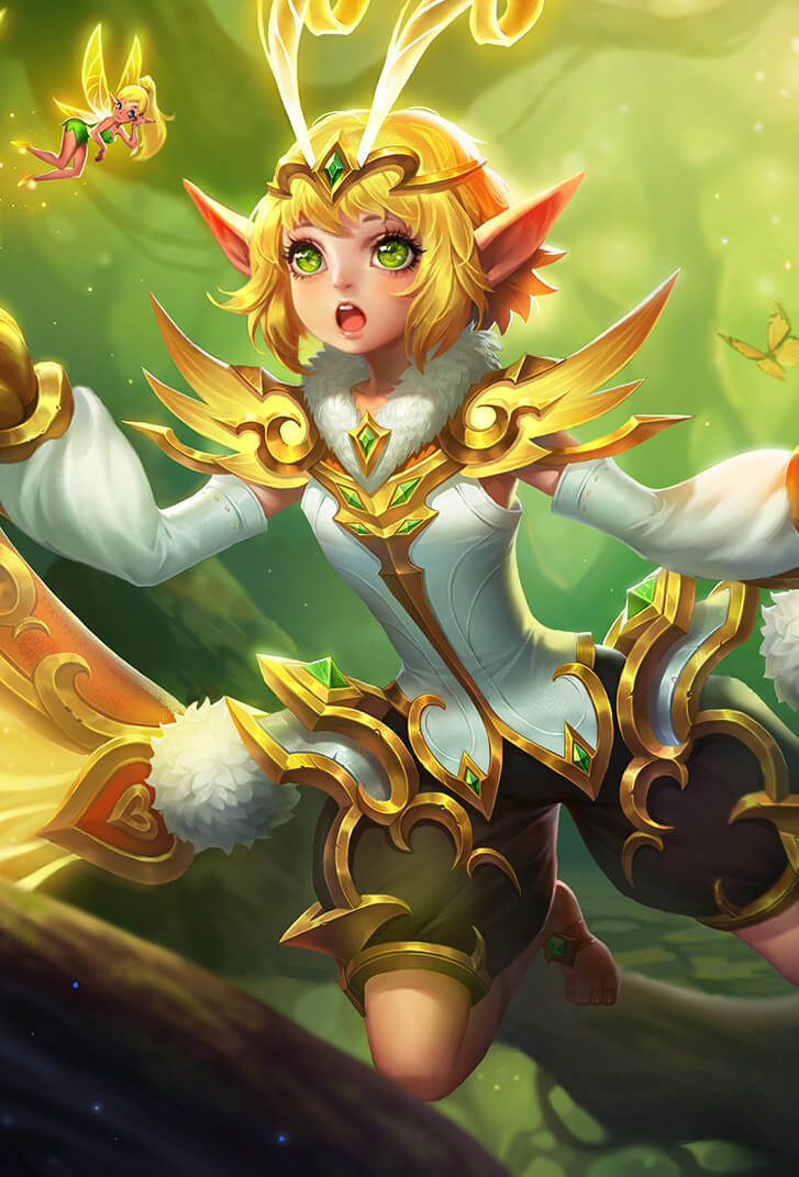 孙膑王者荣耀皮肤妖精王高清无水印手机壁纸