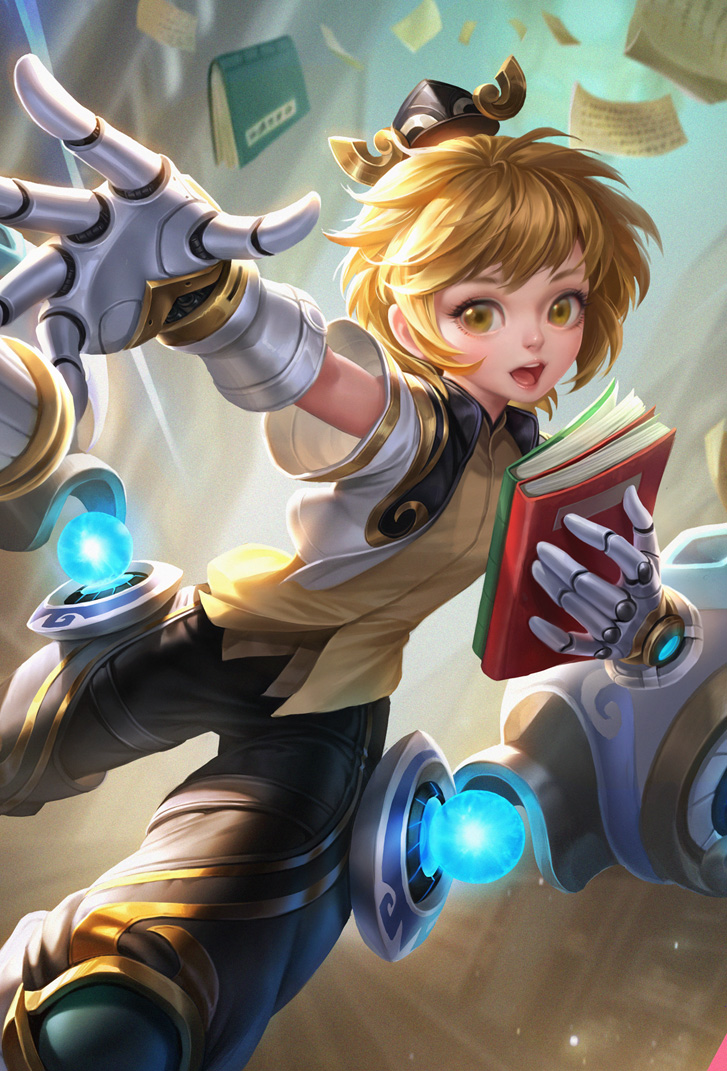 孙膑王者荣耀皮肤逆流之时高清无水印手机壁纸