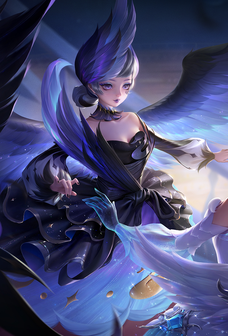 小乔王者荣耀皮肤天鹅之梦高清无水印手机壁纸