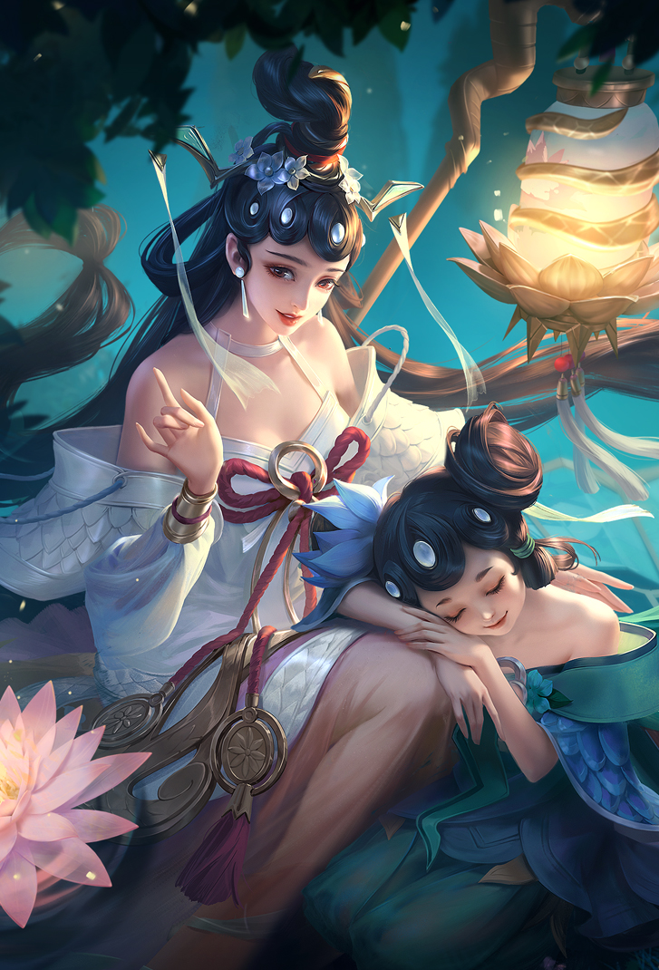 小乔王者荣耀皮肤青蛇高清无水印手机壁纸