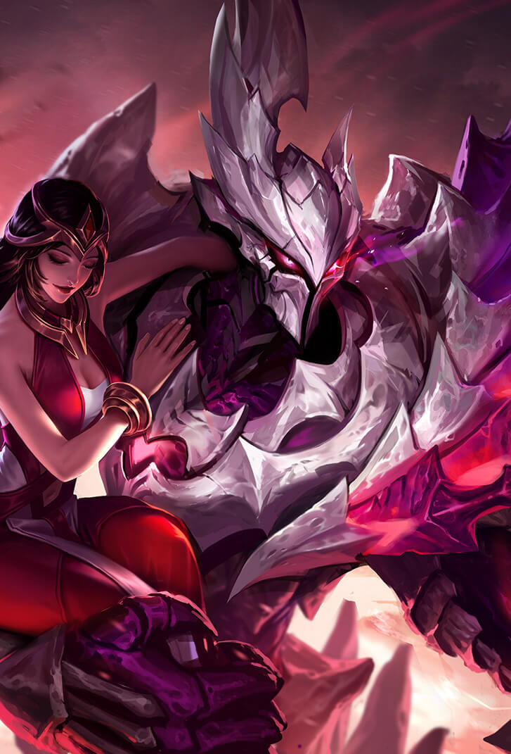 干将莫邪王者荣耀皮肤淬命双剑高清无水印手机壁纸