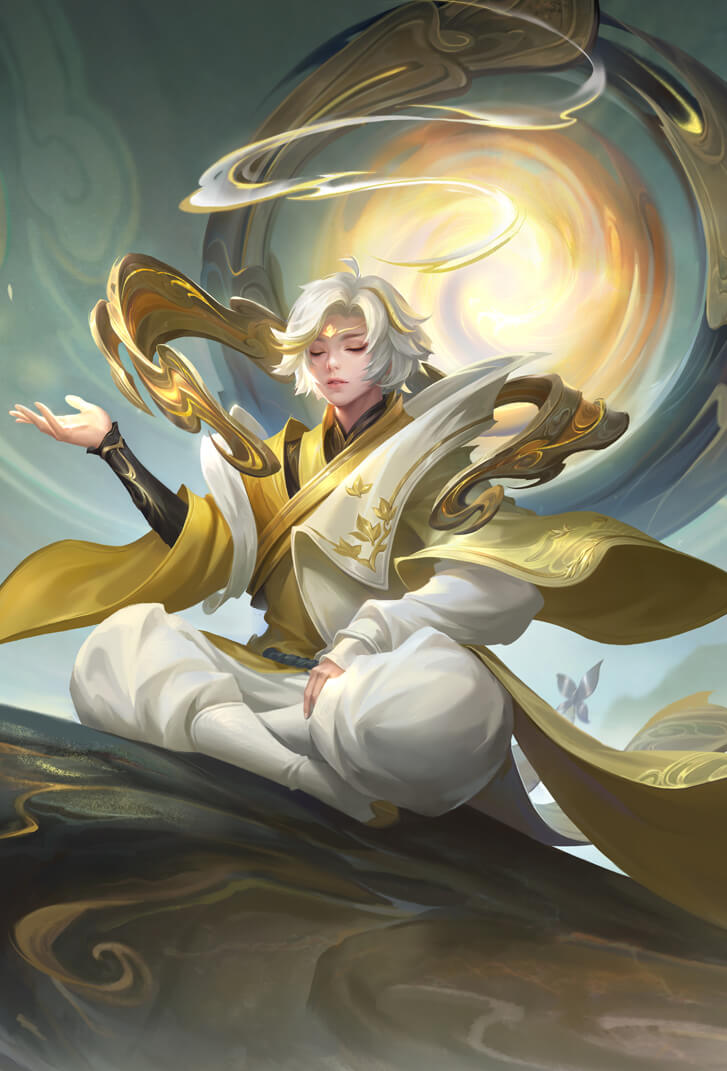 庄周王者荣耀皮肤玄嵩高清无水印手机壁纸