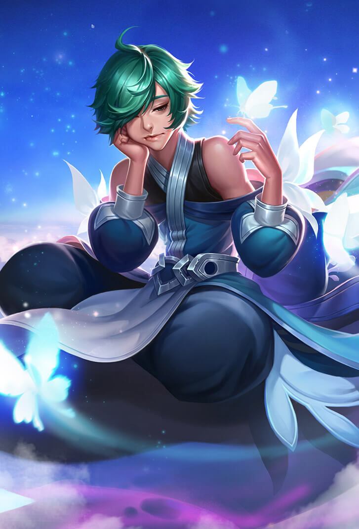 庄周王者荣耀皮肤逍遥幻梦高清无水印手机壁纸