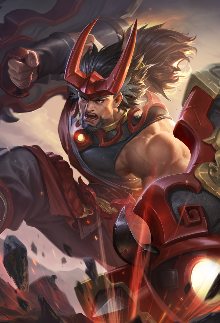 廉颇王者荣耀皮肤正义爆轰高清无水印手机壁纸