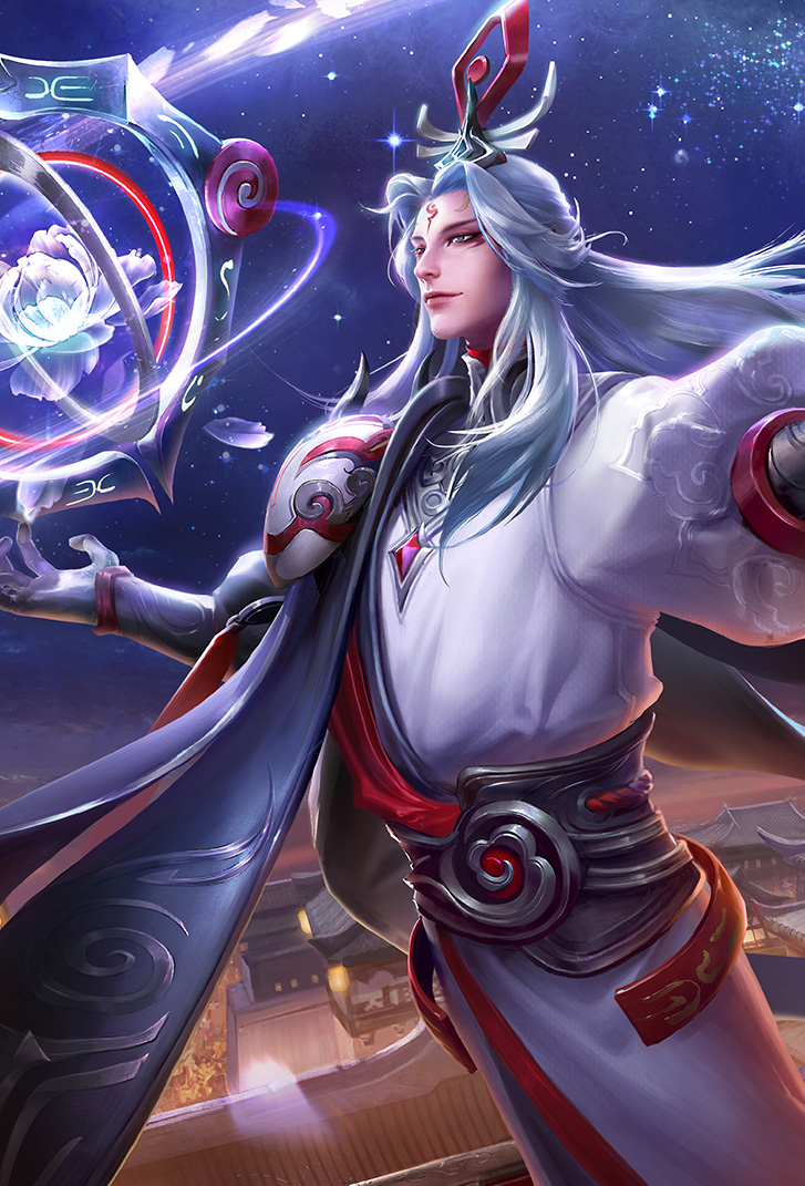 明世隐王者荣耀皮肤灵魂劫卜高清无水印手机壁纸