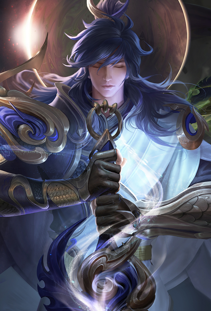 李信王者荣耀皮肤一念神魔高清无水印手机壁纸