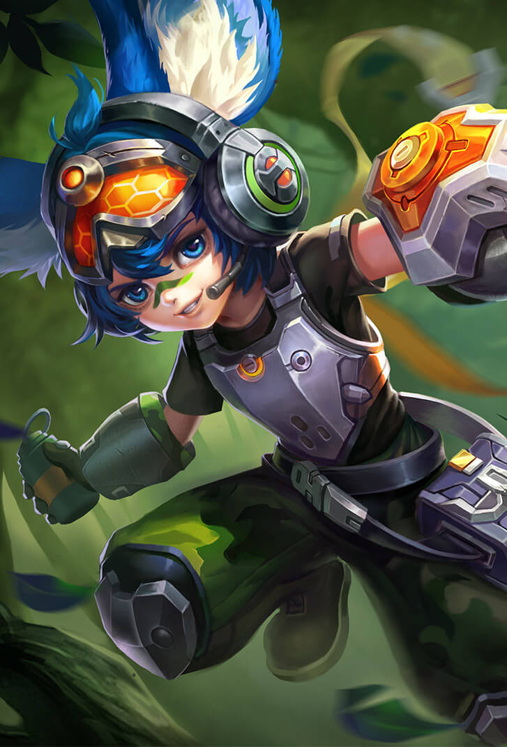 李元芳王者荣耀皮肤特种部队高清无水印手机壁纸