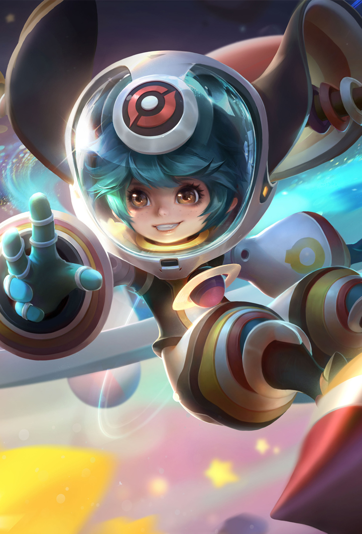 李元芳王者荣耀皮肤银河之约高清无水印手机壁纸