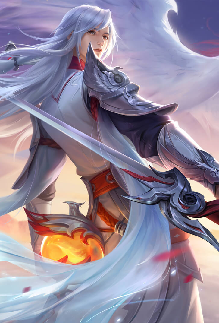 李白王者荣耀皮肤凤求凰高清无水印手机壁纸