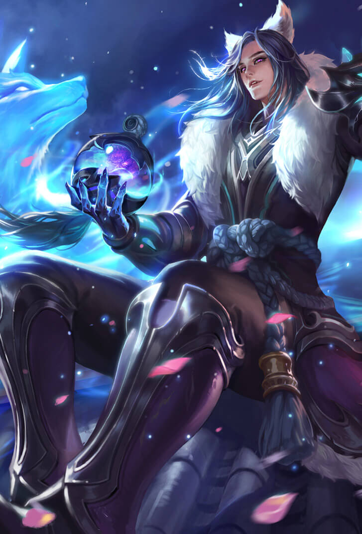 李白王者荣耀皮肤千年之狐高清无水印手机壁纸