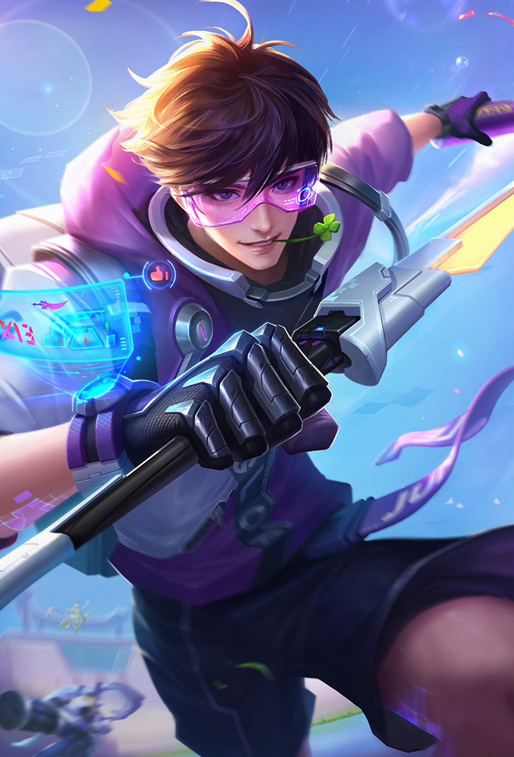 李白王者荣耀皮肤敏锐之力高清无水印手机壁纸