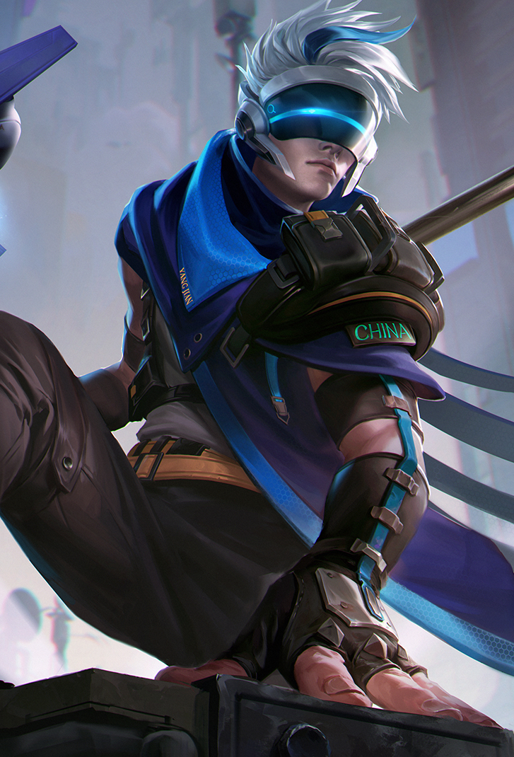 杨戬王者荣耀皮肤次元傲视高清无水印手机壁纸