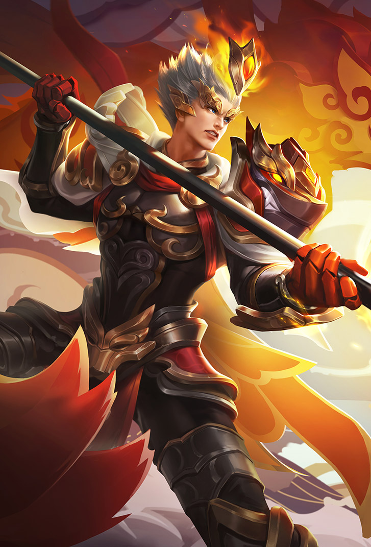 杨戬王者荣耀皮肤永曜之星高清无水印手机壁纸